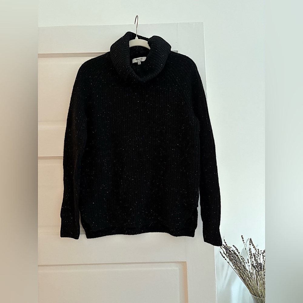 Madewell Cashmere Cowl Neck Sweater